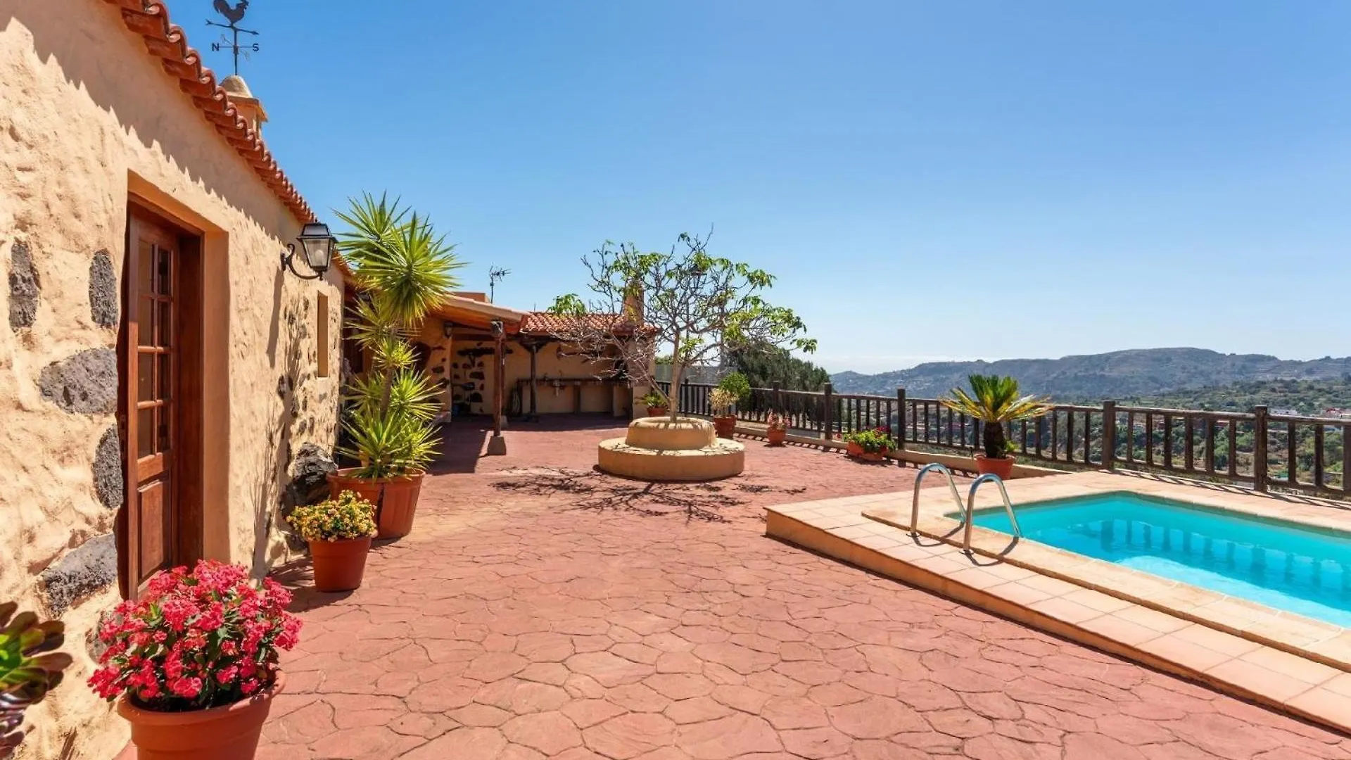 Kanarische Finca Mit Pool Und Herrlicher Aussicht Vega de San Mateo 0*,